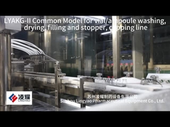 2-30 ml Durchstechflaschenfüllmaschine für Durchstechflaschen vollautomatisches Waschen Trocknen Füllversiegelungsmaschine