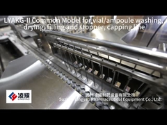 PLC-Fläschensperrmaschine für Biotech-Kosmetikfüllungen