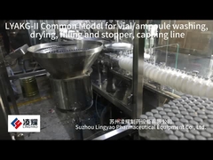 Flaschenfüll- und -verschlussmaschine 5-50 ml Flüssig Pharma-Füll- und Verschlussmaschine GMP-Standard