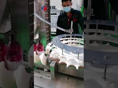 Medizinische Durchstechflaschen Tropfen Füllung Capping Maschine nimmt Peristaltische Pumpe oder Keramikpumpe