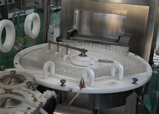 Kompaktes 2-30 ml Fläschenspülsystem für Kosmetische Serum und Pharma-Verarbeitung