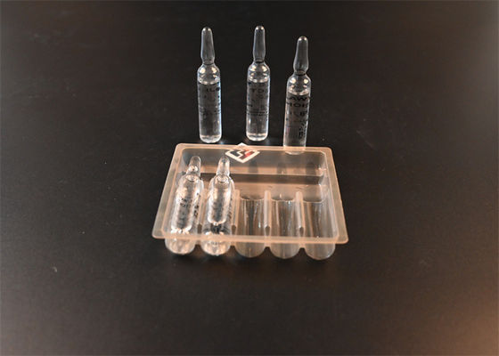 Besorgen Ampulle Tray Ampulle Blister Verpackung Medizinische Qualität PET PETG ISO13485 zertifiziert on-line-Fertigung