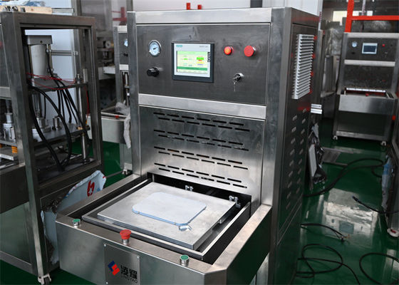 Besorgen Medizinische Kunststoffe und Karton-Wärmedurchdichtungsgeräte Tyvek-Durchdichtung mit Mensch-Maschine-Schnittstelle on-line-Fertigung