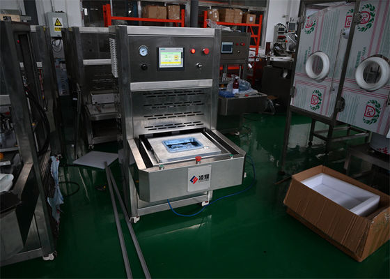 Besorgen 500 W PLC-gesteuertes Semi-Auto-Kennzeichnungs-Medizinisches Heißdichtungsgerät mit verstellbarer Dichtungstemperatur on-line-Fertigung