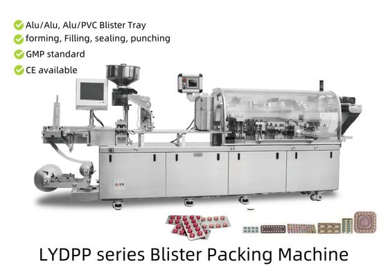 Besorgen Flache Blisterverpackungsmaschine für feste Formulierungen im GesundheitswesenHochgeschwindigkeits-Alu/PVC- und Alu/Alu-Verpackungen für extreme Klimabedingungen und Großserienproduktion on-line-Fertigung