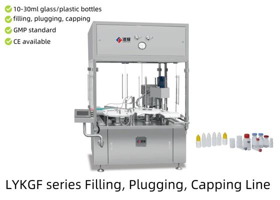 Besorgen Flaschenfüllmaschine für Lyophilprodukte
Präzisionsdosierung und Halbstoppering-Automatisierung für gefrorene bioaktive Flüssigkeiten on-line-Fertigung