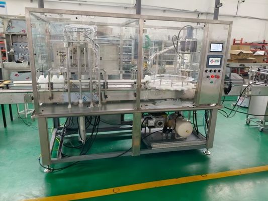 Besorgen Automatischer flüssiger Pestizidfüller für 500–1500 ml PET-FlaschenExdⅡBT6-zertifizierte explosionsgeschützte Automatisierung mit erweitertem Schutz vor Korrosion und giftigen Tropfen on-line-Fertigung