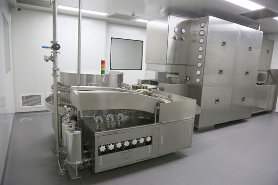 Besorgen 5 ml Ampulle Waschen Sterilisieren Füllung Dichtungslinie Autodiagnostik, 20000 Stück/h Trocken-Wärmesterilisierung AGF-8S on-line-Fertigung