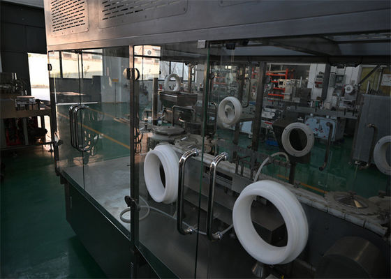 Flaschenfüll- und -verschlussmaschine 5-30 ml Flüssig-Pharma-Füll- und Verschlussmaschine GMP-Standard