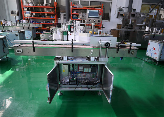 Automatischer Etikettenanwendungsapparat Kosmetik-Kennzeichnungsmaschine mit PLC-Steuerung Selbstklebpapier
