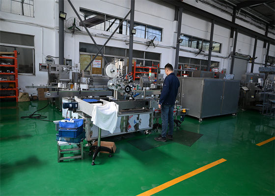 Automatische Etikettiermaschinen für runde Flaschen mit Siemens-Motor, PLC, Touchscreen