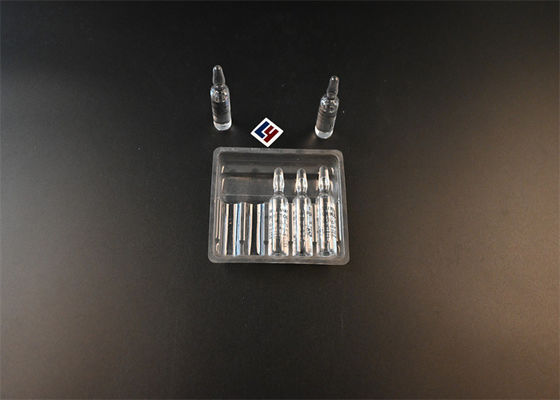 Clamshell-Blister-Verpackung für die pharmazeutische Verpackung von Ampullen, ISO13485-Standard