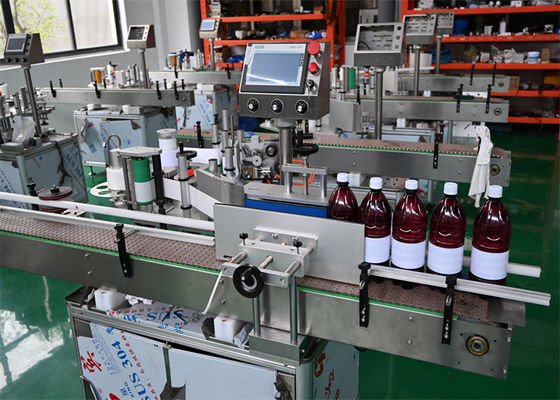 Ein guter Preis. PLC-Steuerungssystem Automatische Flachkennzeichnung für 300-500 Flaschen/min Kennzeichnung Online