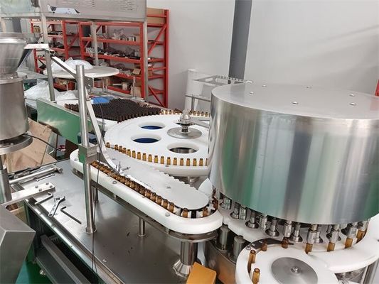 Automatische Flüssigkeits- und Pulverfüllmaschine Automatische Flüssigkeits- und Pulverfüllmaschine