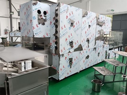 Integrierte aseptische Ampullenverarbeitungslinie mit doppelter StickstoffspülungHochgeschwindigkeits-Oxidationsprävention und kontinuierliche Sterilisation für fortschrittliche biowissenschaftliche Formulierungen