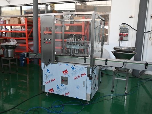 Automatisierte Fläschenkappenmaschine für sterile pharmazeutische Verpackungen, hohe Dichtheit und ISO-Konformität