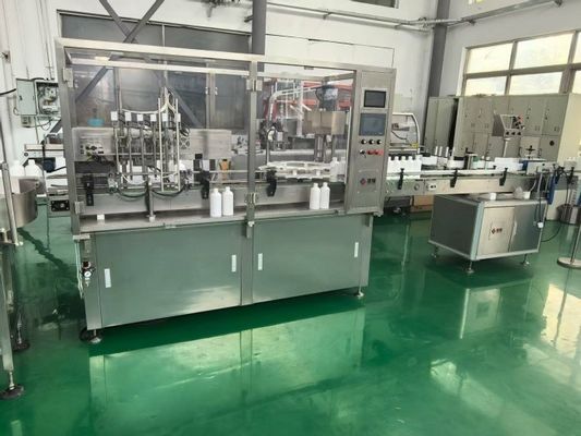 Kleine Flaschenfüllmaschine für Biologika und Kosmetika, GMP-zertifiziert mit hoher Genauigkeit und schneller Umstellung