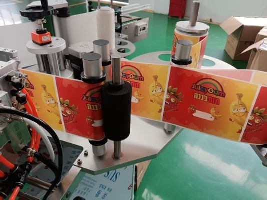 Vollautomatische Aufkleberkennzeichnungsmaschine für Getränke, Pharmazeutika, Kosmetikflaschen 20-1500 ml mit Kohlenstoffbandcodierung